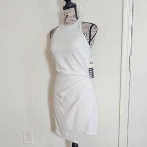 NWT Trixxi White Halter Dress